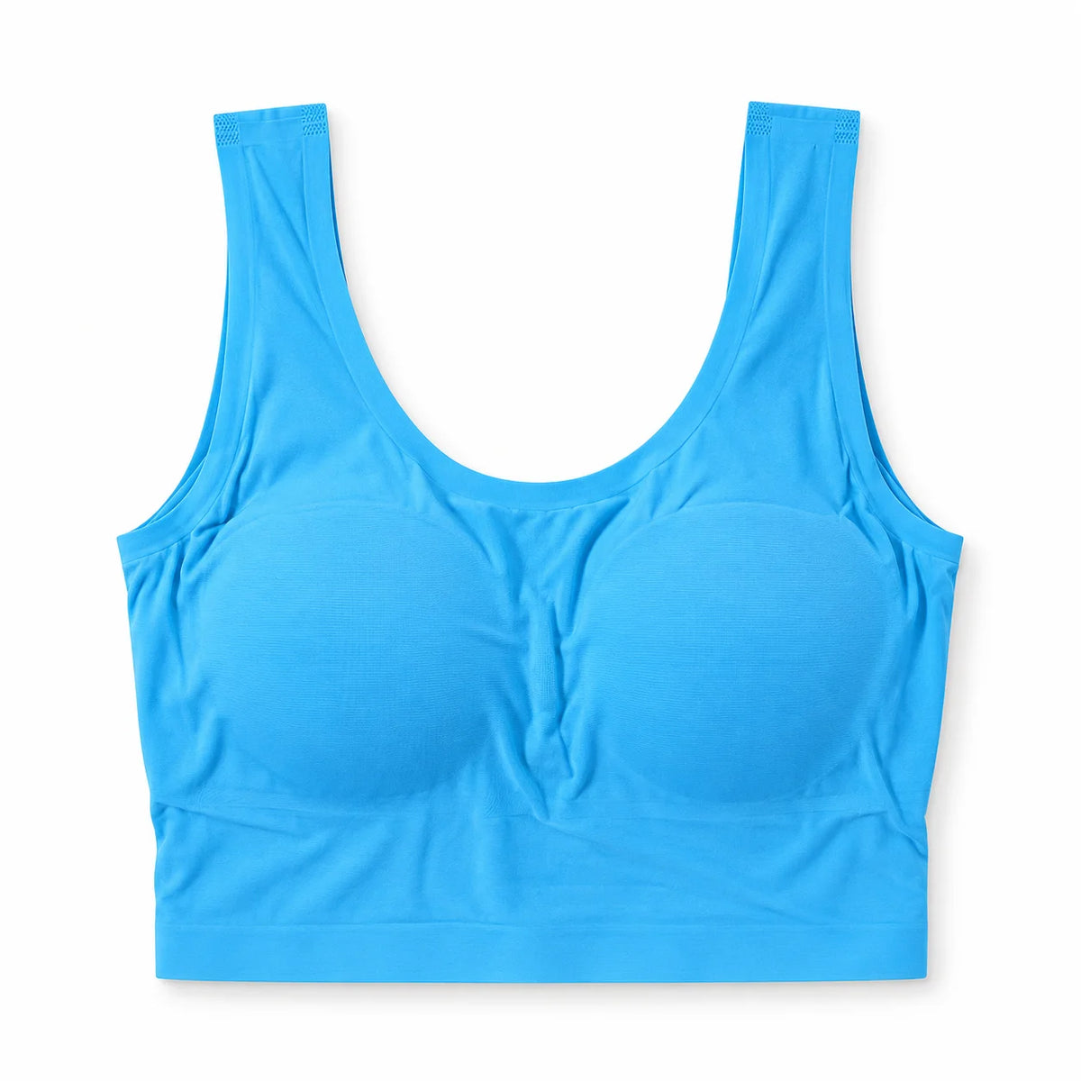Premium Ladies Sports Bra – Lightly Padded, Seamless Stretchable Crop Top