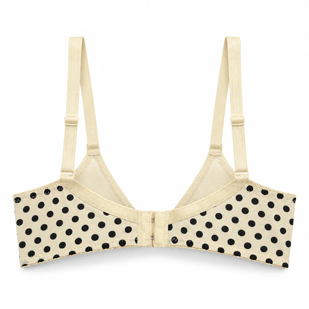 Polka Dot Bra – Soft Stretch Everyday Comfort Bra for Women