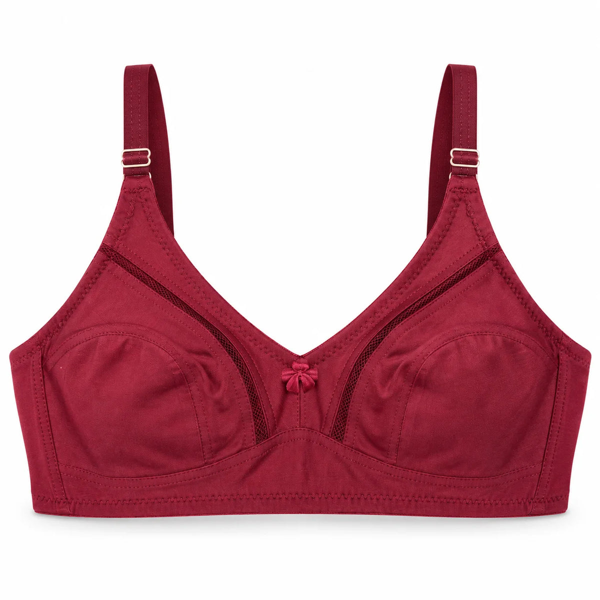 Breathable Cotton Jersey Wireless Bra