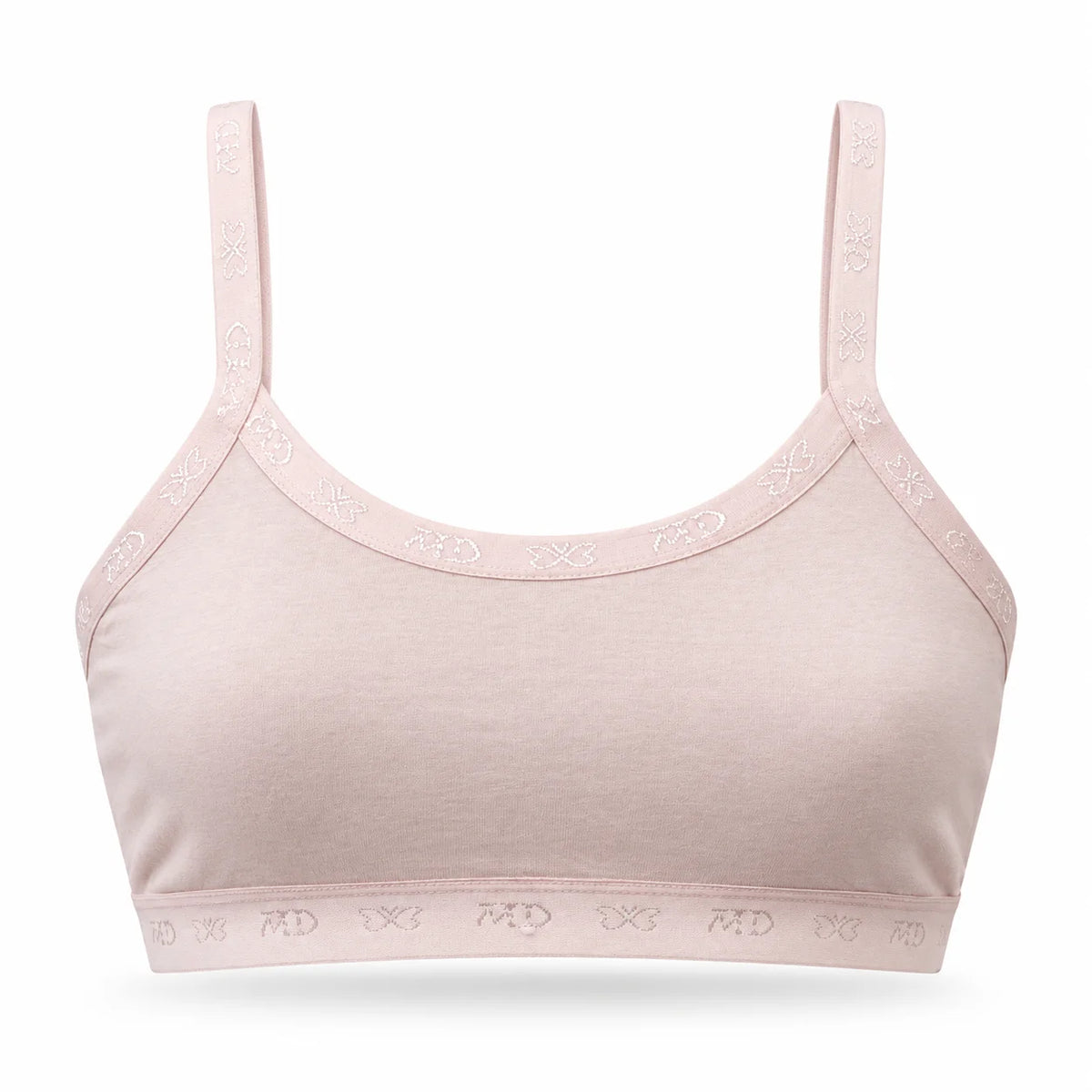 Pack of 2 Ultra-Comfort Teenager Bra | Seamless Cotton Stretch for Girls