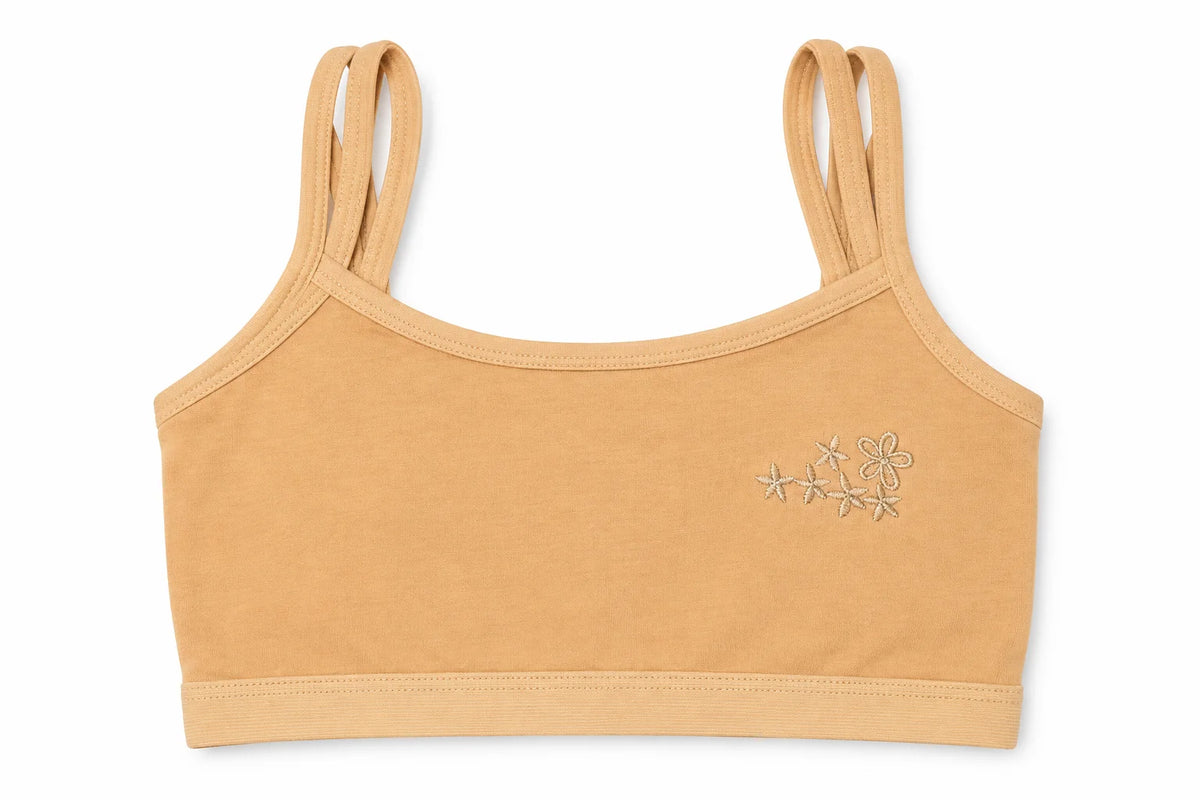 Floral Embroidered First Bra – Pack of 2