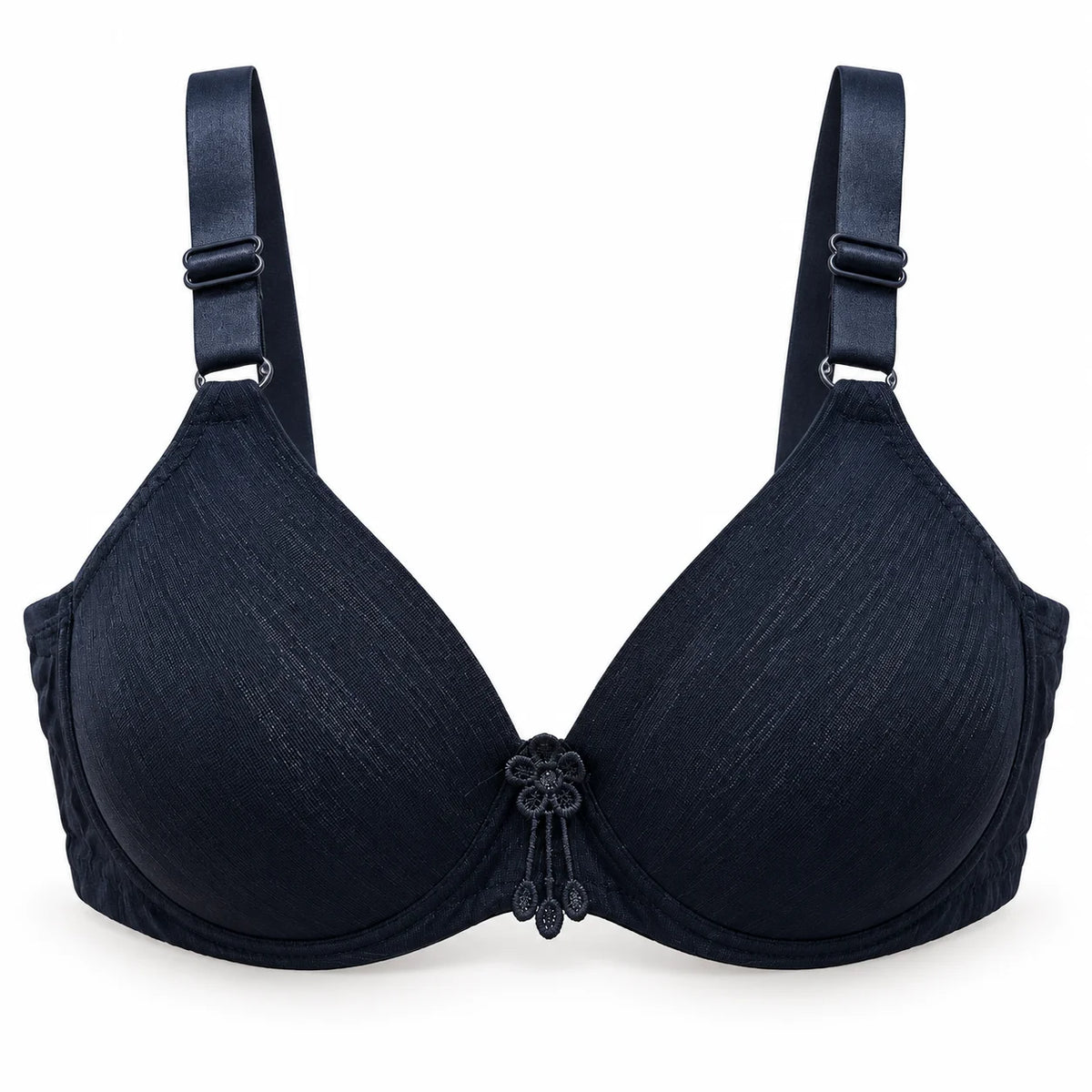 Soft Stretch Front Flower Padded Bra – Comfortable Everyday Support