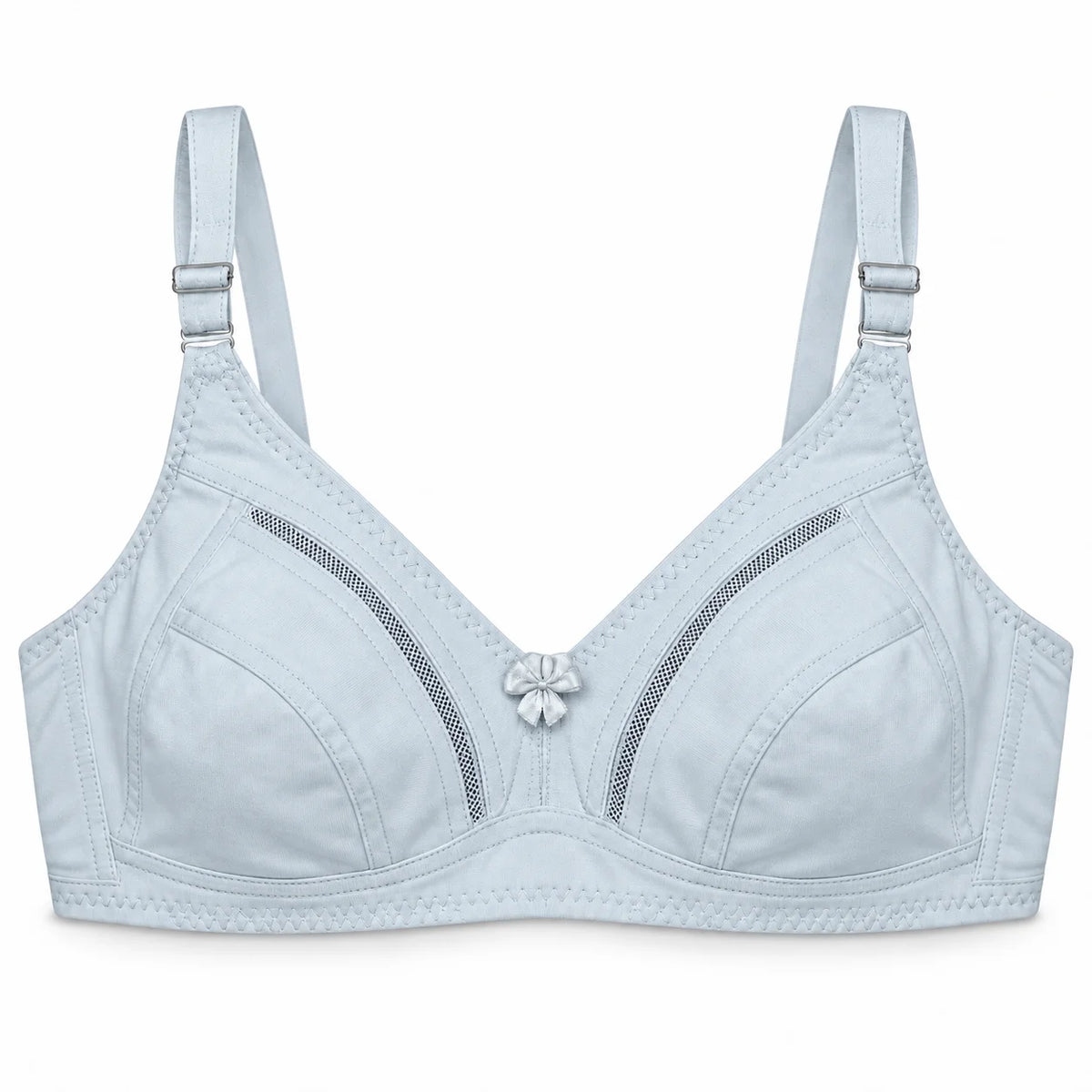 Breathable Cotton Jersey Wireless Bra