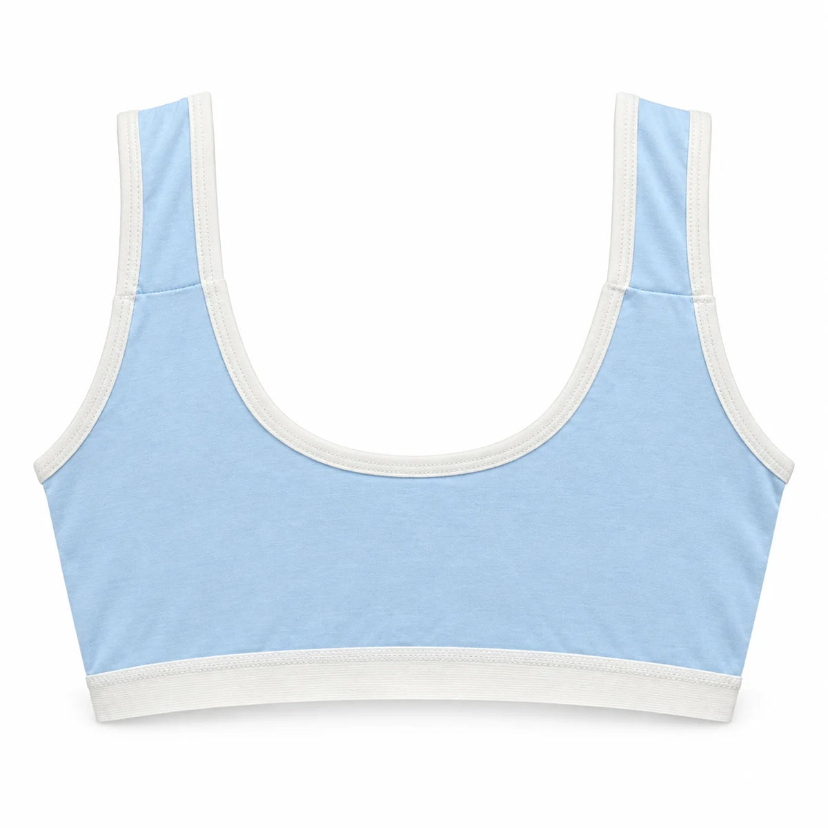 Sky Blue Premium First Bra – Soft Comfort for Growing Teens
