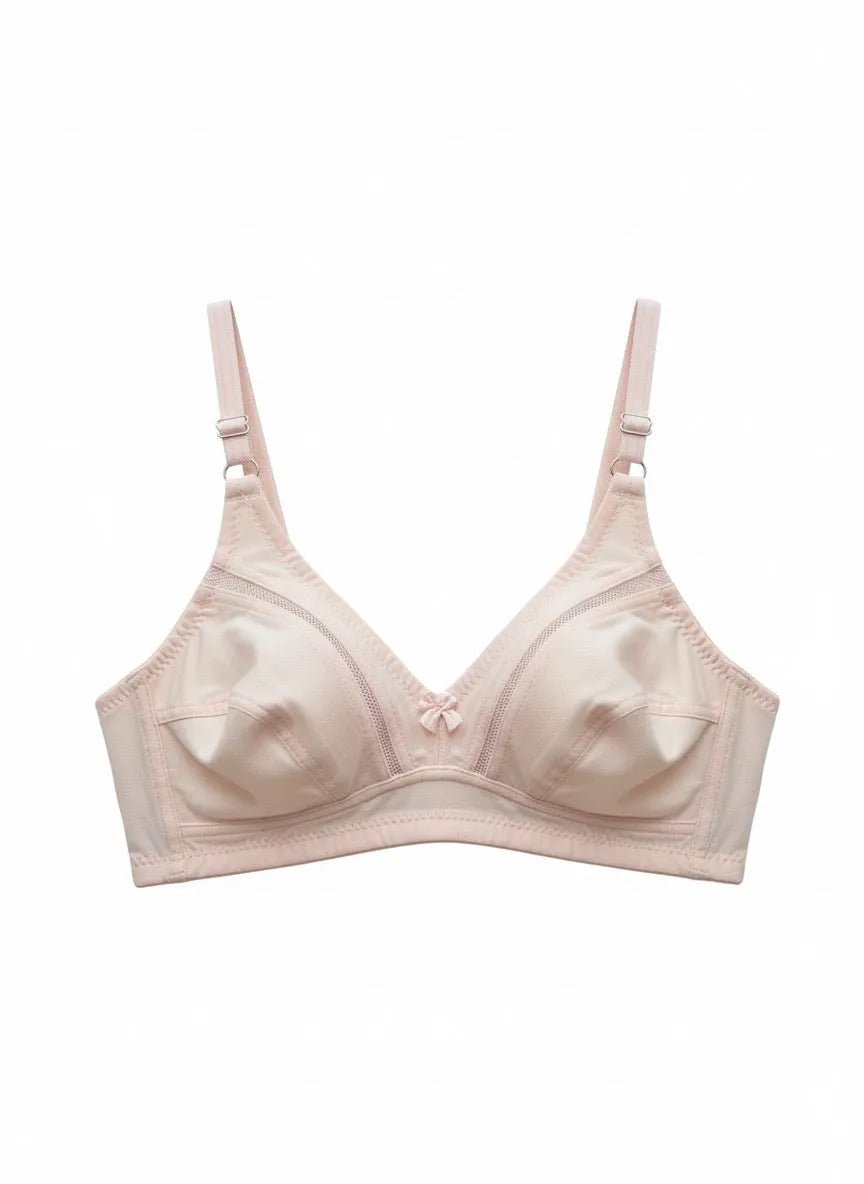 ComfortSoft Full-Coverage Wireless Bra | Breathable Cotton Jersey