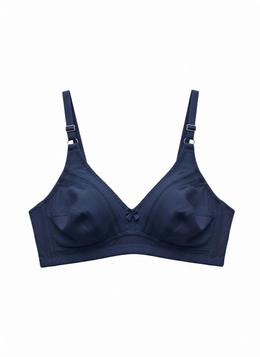 ComfortSoft Full-Coverage Wireless Bra | Breathable Cotton Jersey