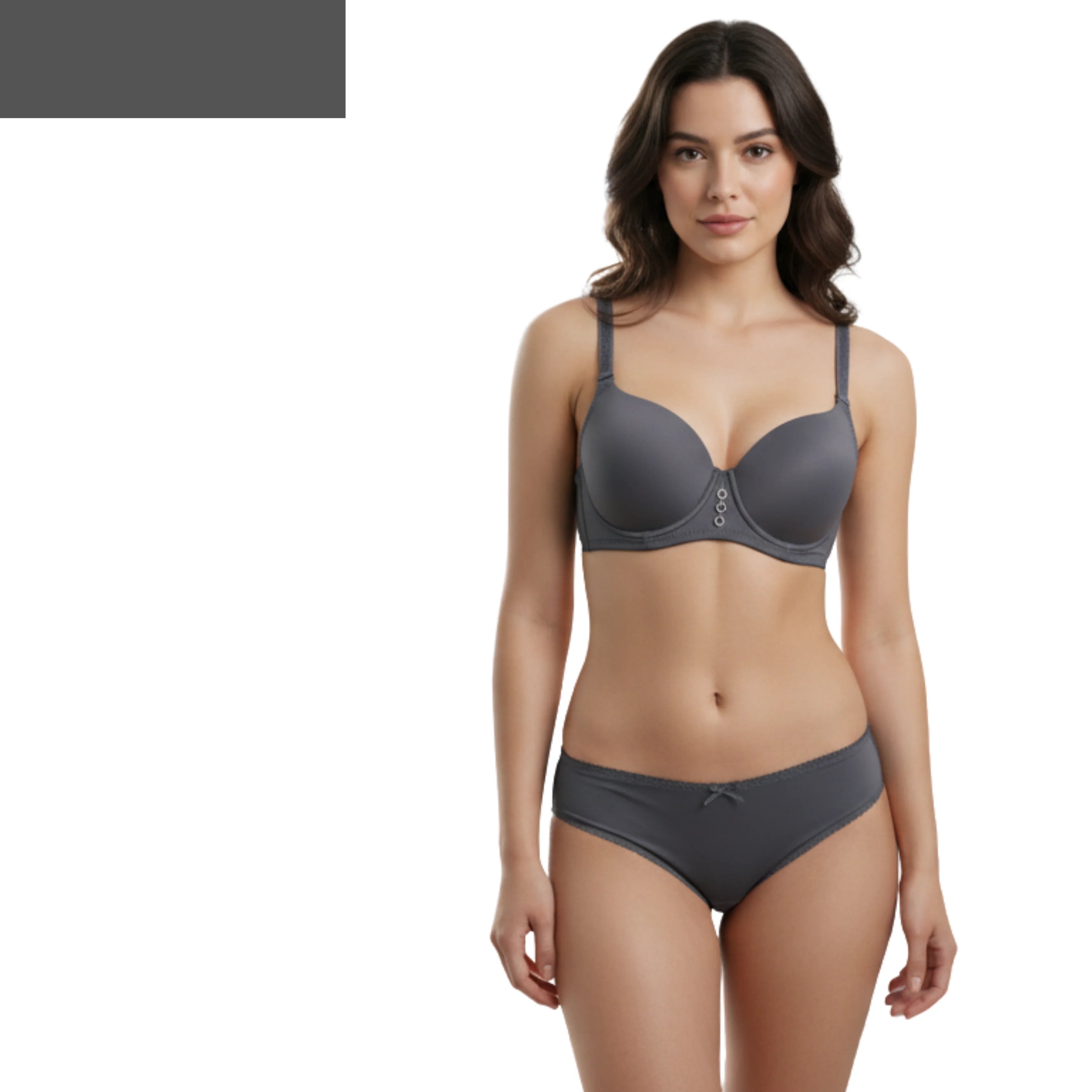 Padded Stretchable Foam Bra and Panty Set - Ultimate Lift & Comfort