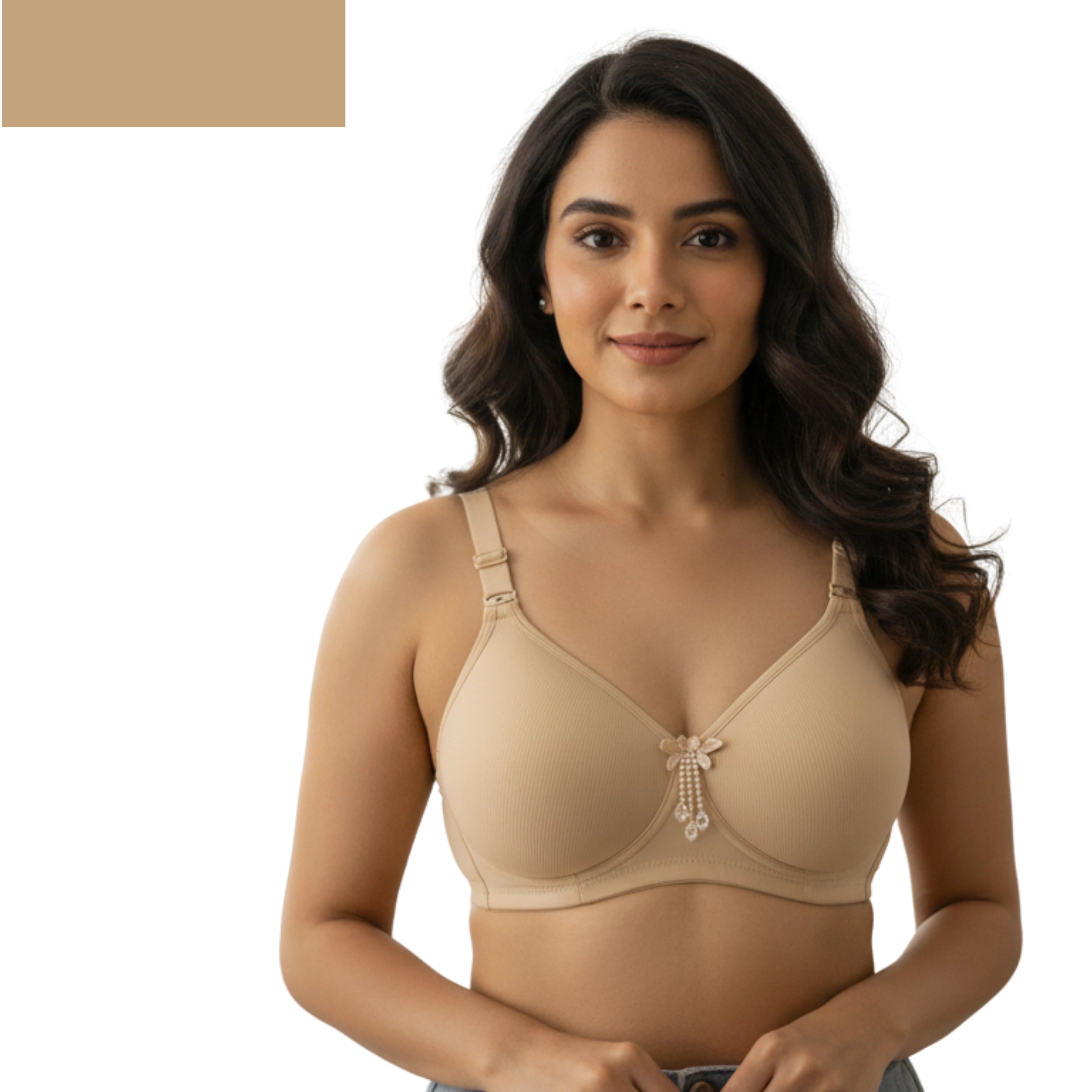 Premium Foam Bra for Women – Stretchable, Comfortable & Perfect Daily Wear Bra (Sizes 32, 34, 36, 38, 40, 42)