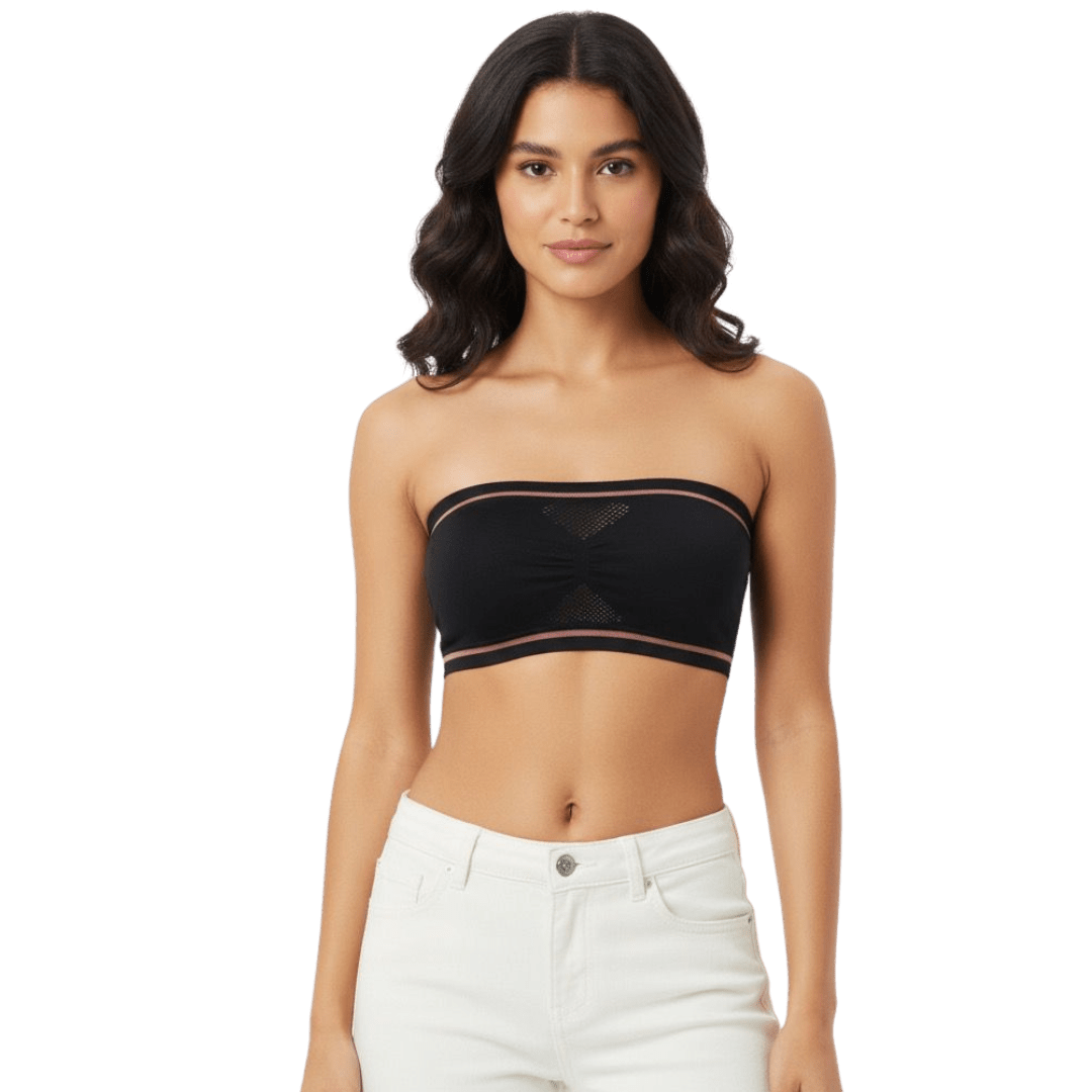 Off-Shoulder Style Saviours - 2pc Tube Bra Set