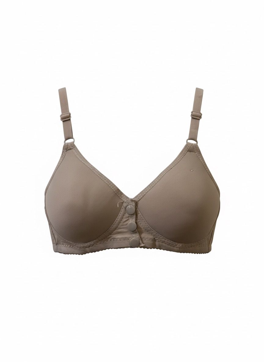 The Essential Foam Comfort Bra with Effortless Front Button Closure