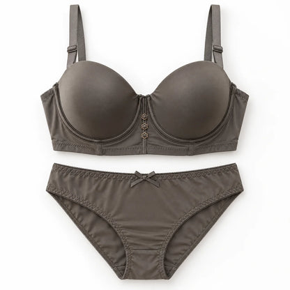 Padded Stretchable Foam Bra and Panty Set - Ultimate Lift &amp; Comfort