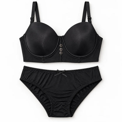Padded Stretchable Foam Bra and Panty Set - Ultimate Lift &amp; Comfort