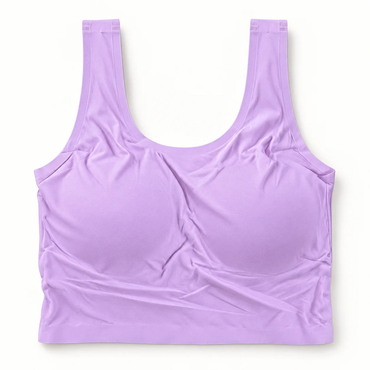 Premium Ladies Sports Bra – Lightly Padded, Seamless Stretchable Crop Top