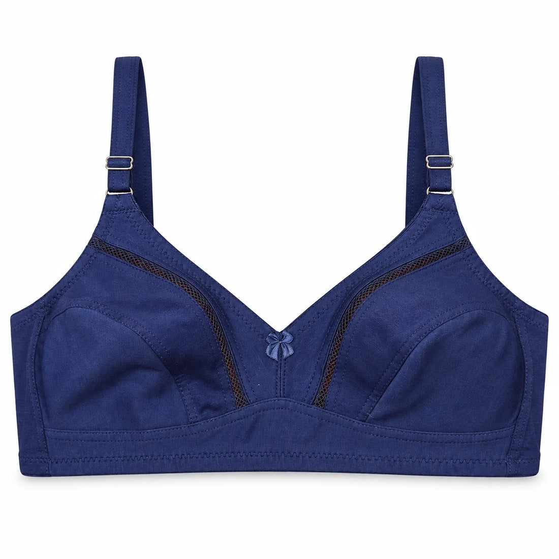 Breathable Cotton Jersey Wireless Bra