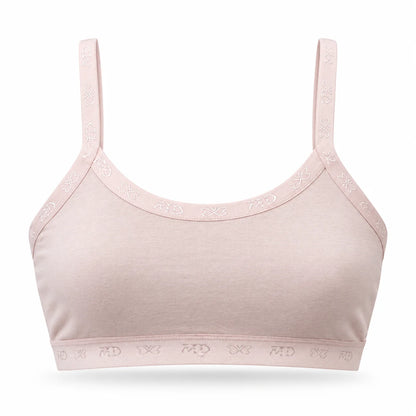 Pack of 2 Ultra-Comfort Teenager Bra | Seamless Cotton Stretch for Girls