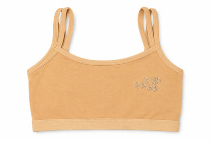 Floral Embroidered First Bra – Pack of 2