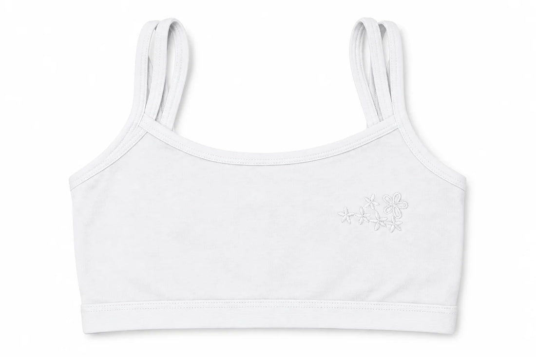 Floral Embroidered First Bra – Pack of 2