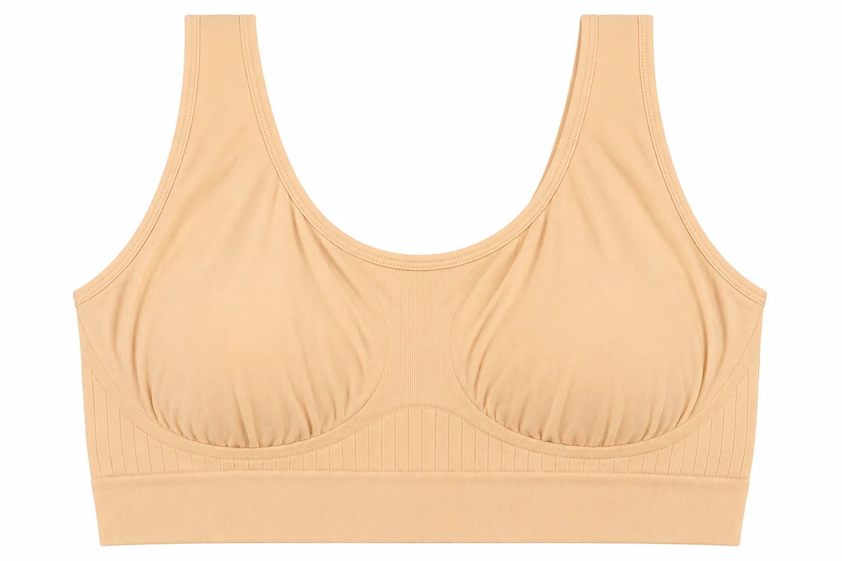 Pack of 2 Seamless Comfort Bras – Soft Stretch Everyday Bras