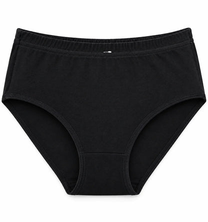 Women’s Everyday Cotton Panties – Pack of 2 (Black &amp; Nude Beige)
