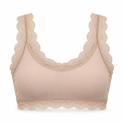 Ladies Bra – Stretchable Lace Free Size (32–34)