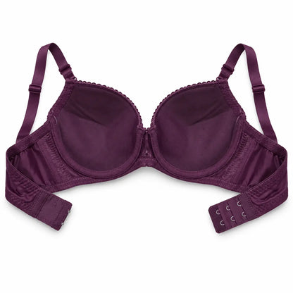 Women’s Padded Underwire Lace Bra – Full Coverage Support