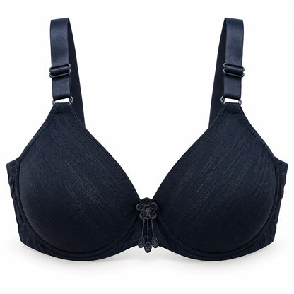Soft Stretch Front Flower Padded Bra – Comfortable Everyday Support