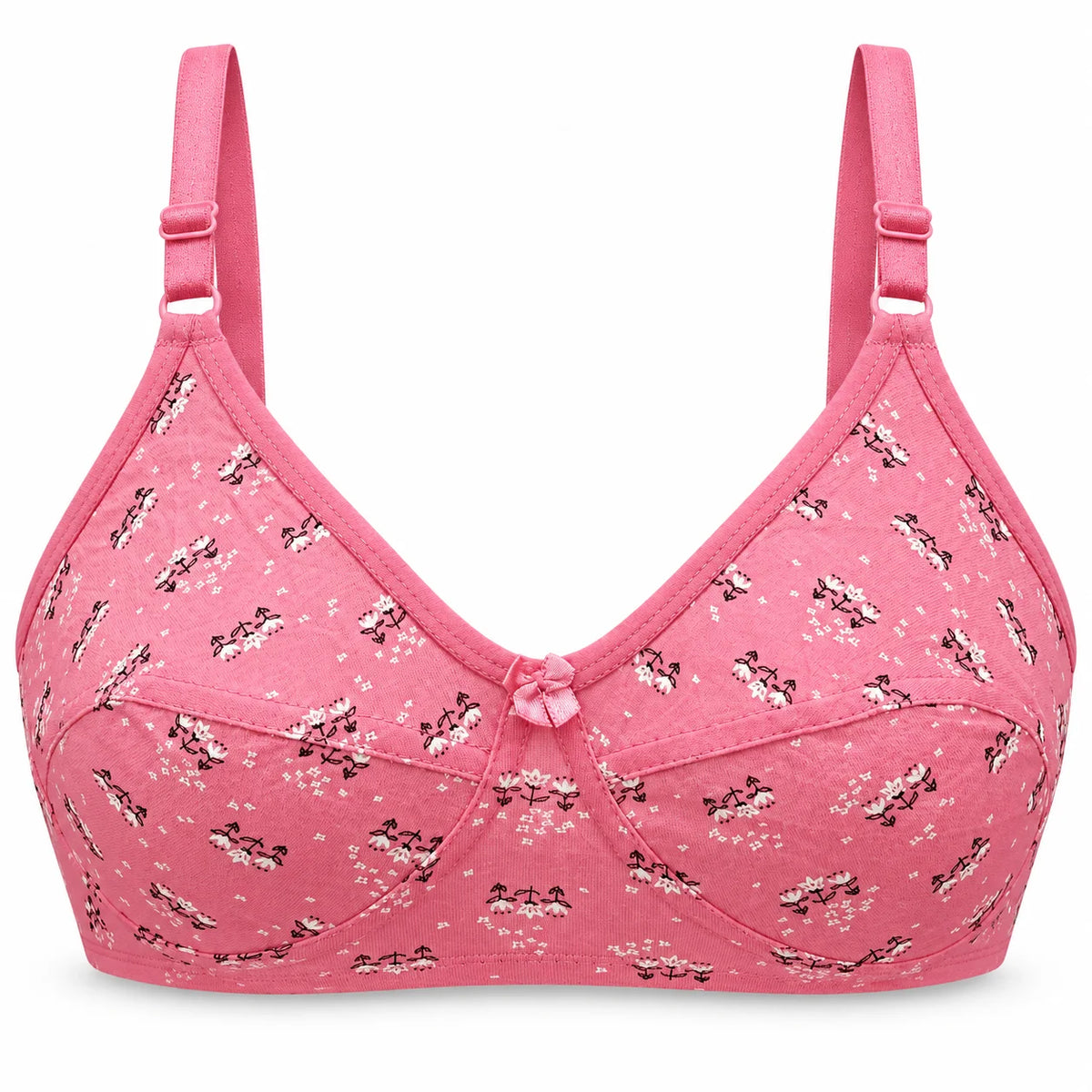 Soft Stretchable Printed Bra Everyday Comfort