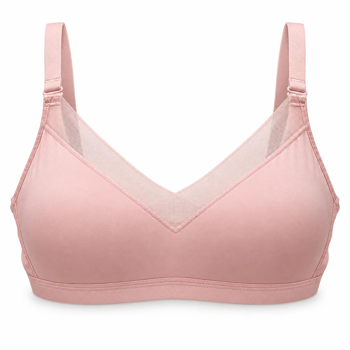 Soft Silk Removable Foam Bra with Double Foam Support