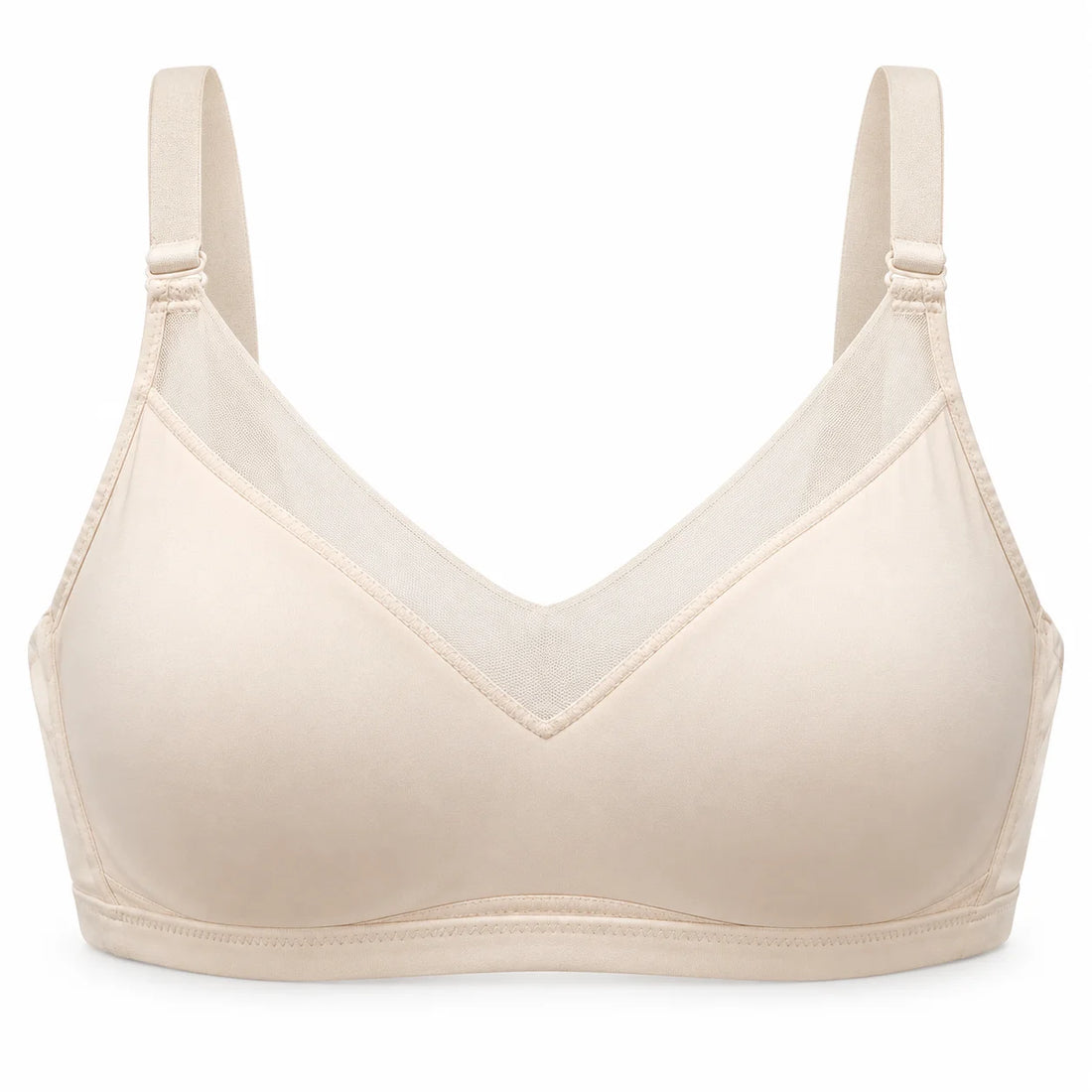 Soft Silk Removable Foam Bra with Double Foam Support