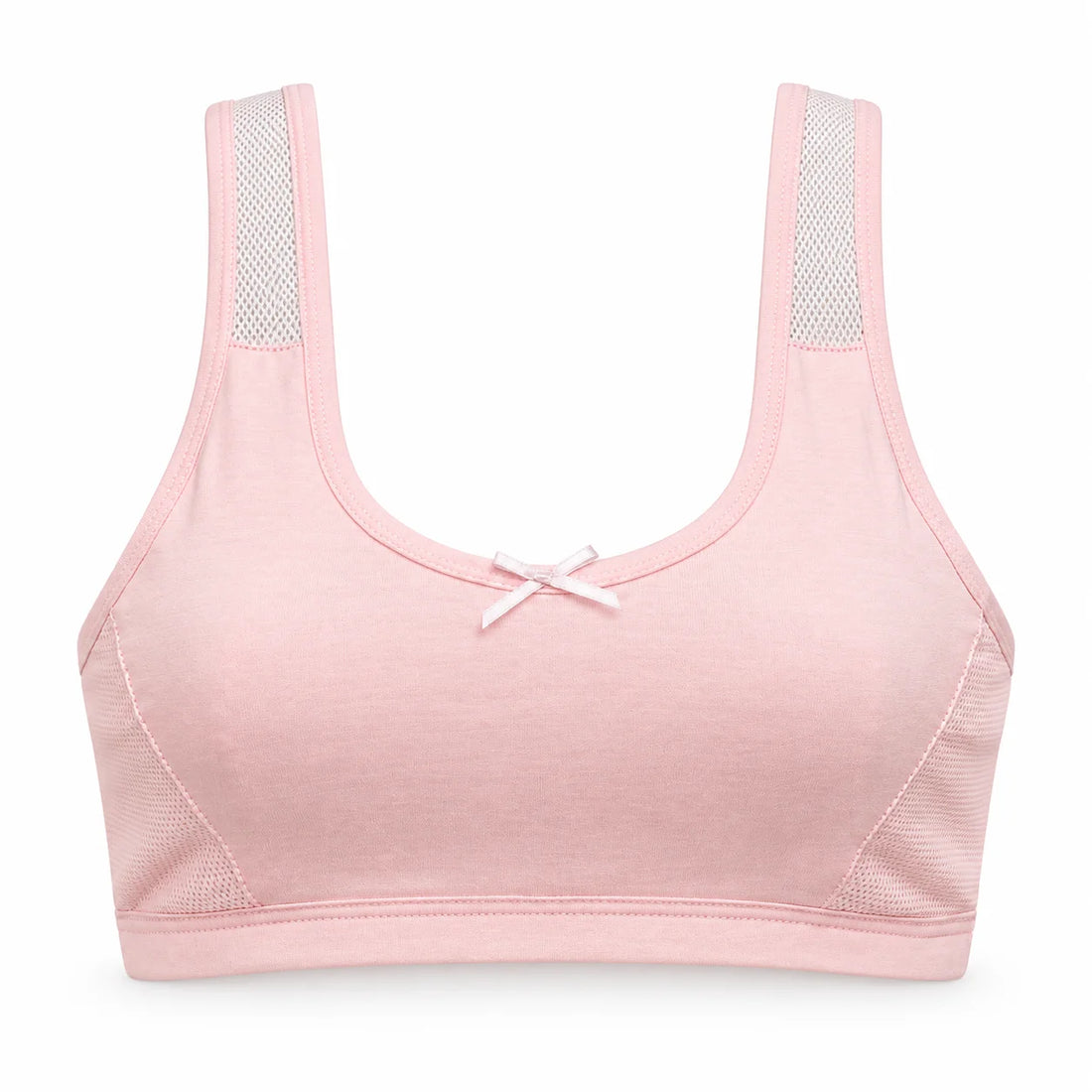 Soft Pink Premium First Bra – Soft Comfort for Growing Teens