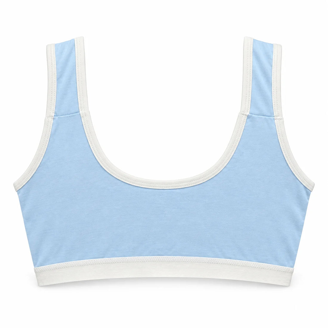 Sky Blue Premium First Bra – Soft Comfort for Growing Teens