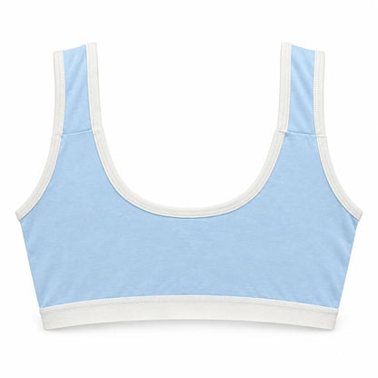 Sky Blue Premium First Bra – Soft Comfort for Growing Teens