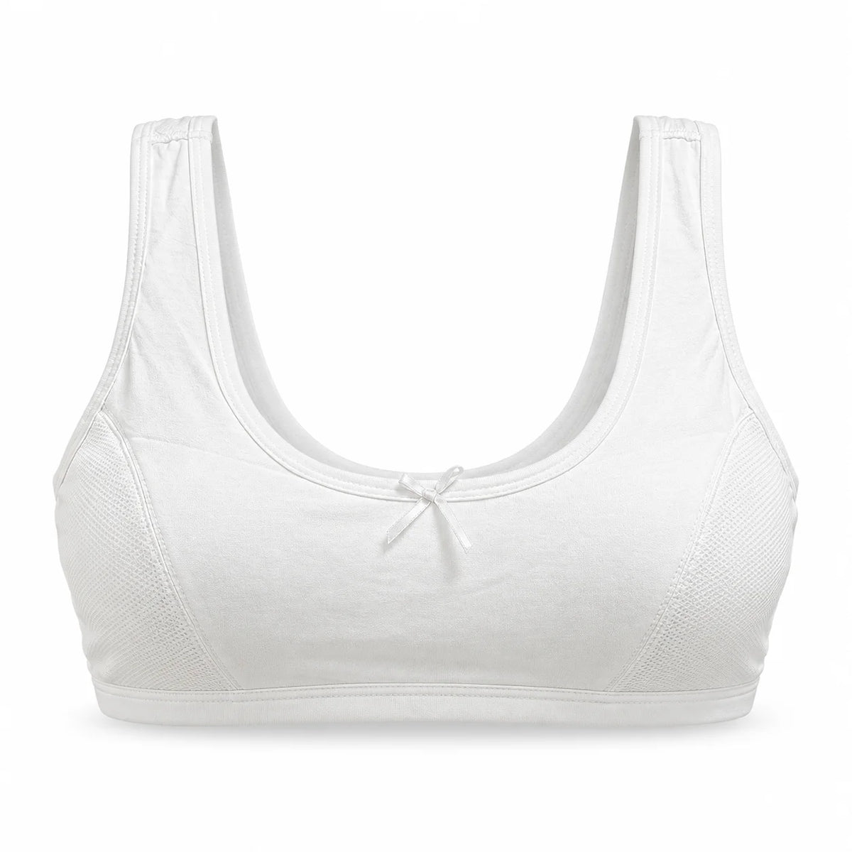 White Premium First Bra – Soft Comfort for Growing Teens