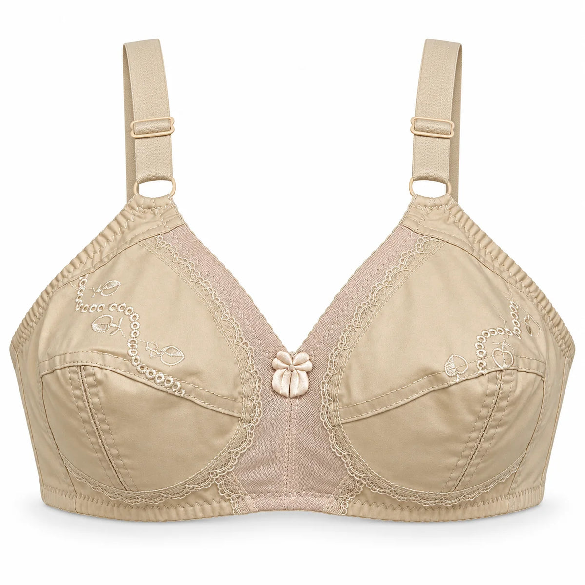 Pack of 4 Premium Cotton Ladies Bra | Sizes 32 to 40 – Soft &amp; Breathable