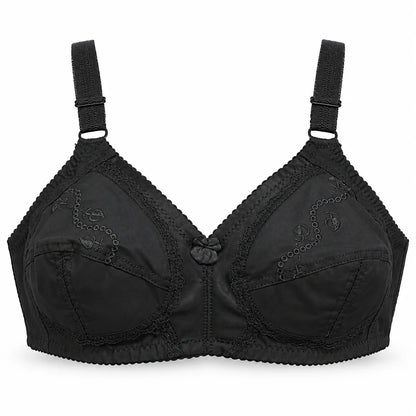 Pack of 4 Premium Cotton Ladies Bra | Sizes 32 to 40 – Soft &amp; Breathable