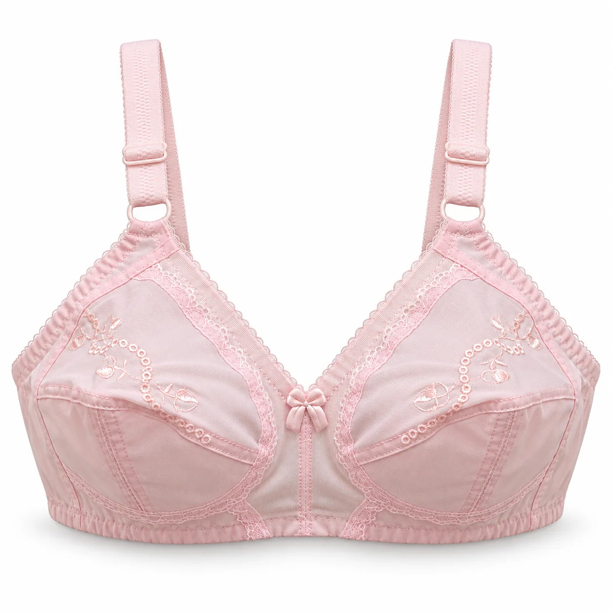 Pack of 4 Premium Cotton Ladies Bra | Sizes 32 to 40 – Soft &amp; Breathable