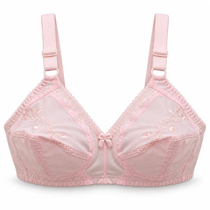 Pack of 4 Premium Cotton Ladies Bra | Sizes 32 to 40 – Soft &amp; Breathable