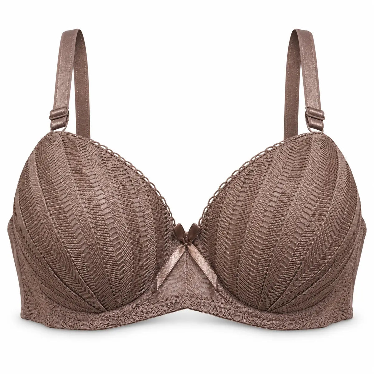 Women’s Padded Underwire Lace Bra – Full Coverage Support