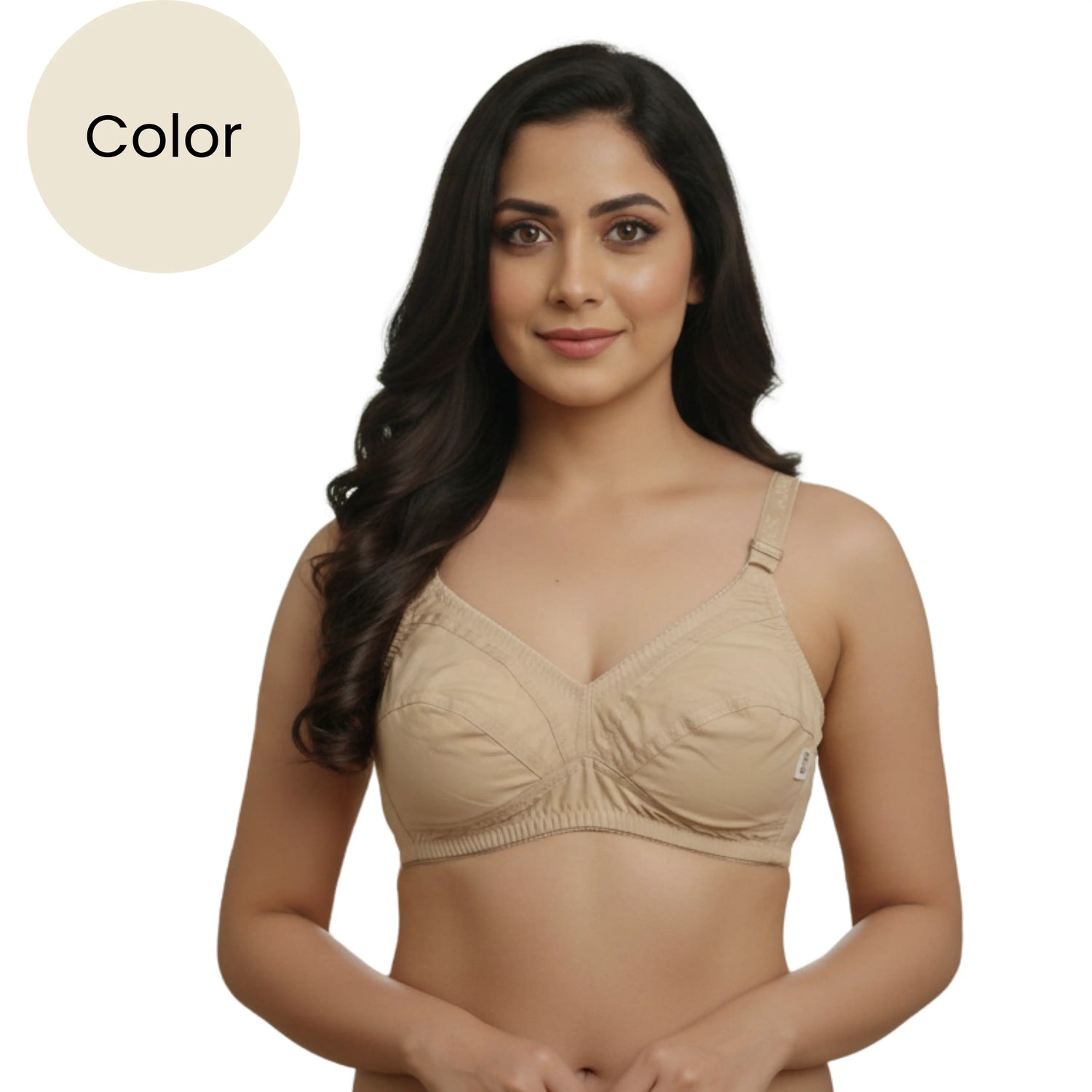 Premium Cotton Non-Padded Support Bra – Soft &amp; Comfortable Daily Wear