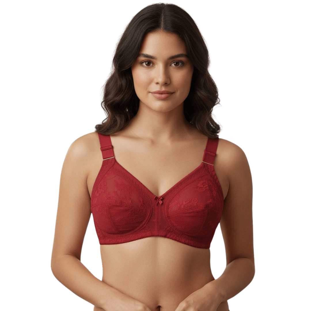 Top-Selling Full Net Full Coverage Bra - Ultimate Comfort &amp; Support