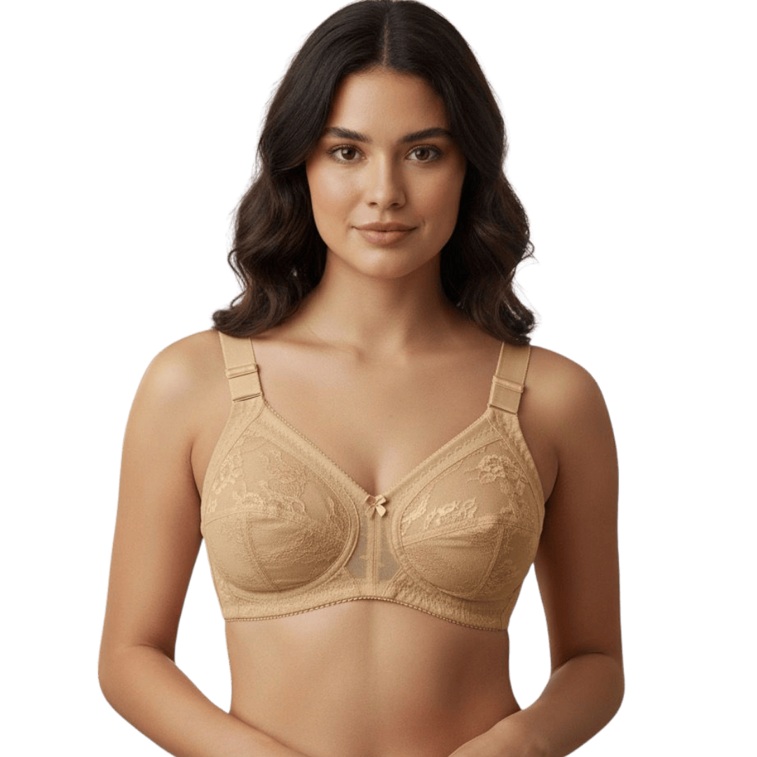 Top-Selling Full Net Full Coverage Bra - Ultimate Comfort &amp; Support