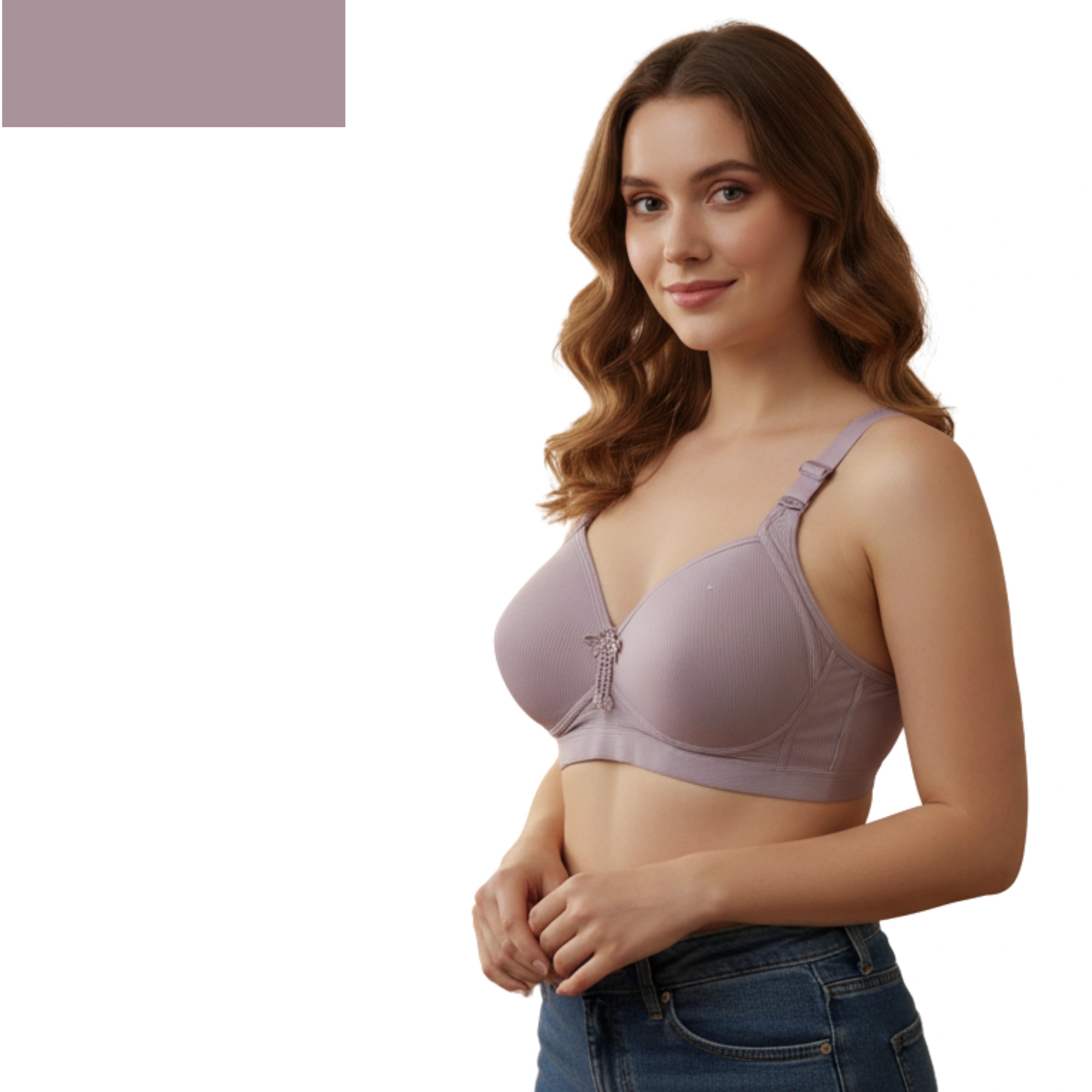 Premium Foam Bra for Women – Stretchable, Comfortable &amp; Perfect Daily Wear Bra (Sizes 32, 34, 36, 38, 40, 42)