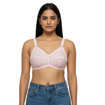 Pack of 4 Premium Cotton Ladies Bra | Sizes 32 to 40 – Soft &amp; Breathable