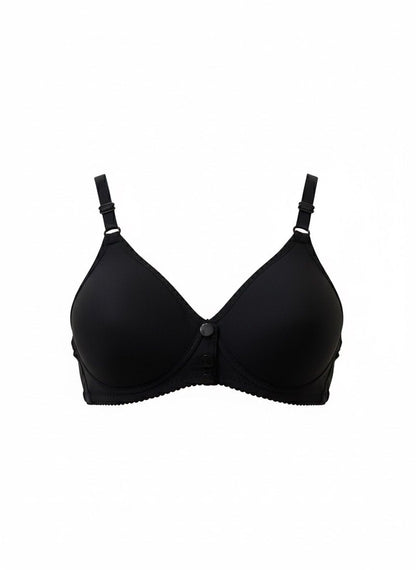The Essential Foam Comfort Bra with Effortless Front Button Closure