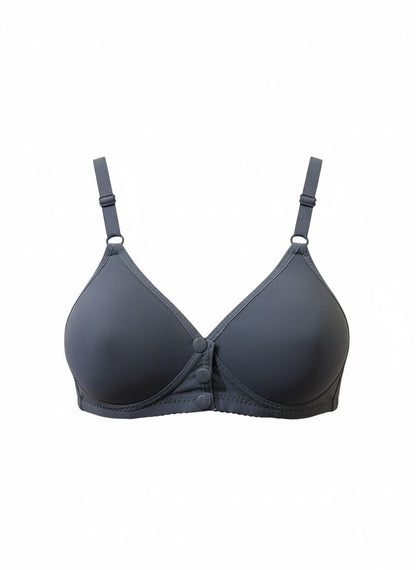 The Essential Foam Comfort Bra with Effortless Front Button Closure