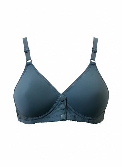 The Essential Foam Comfort Bra with Effortless Front Button Closure